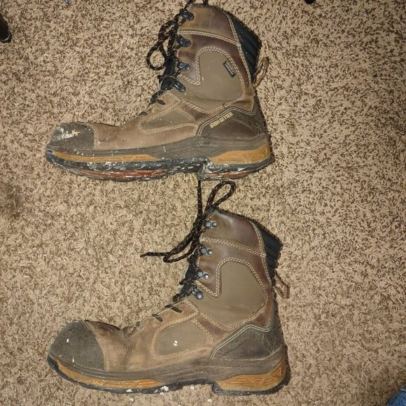 Irish Setter‎ Mens Ultra Dry Waterproof Work Boots 83840 Brown Size 9.5 - Picture 1 of 10